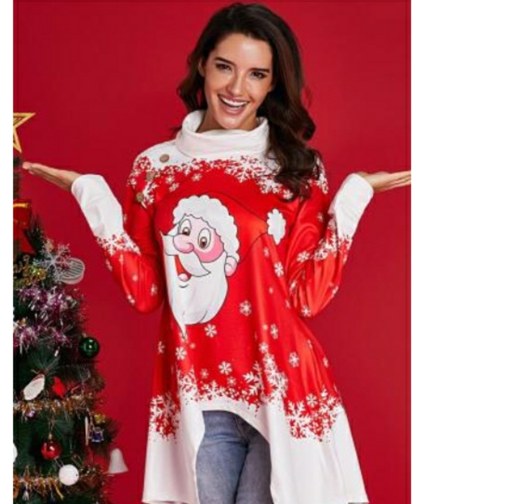 Womens Cowl Neck Top
